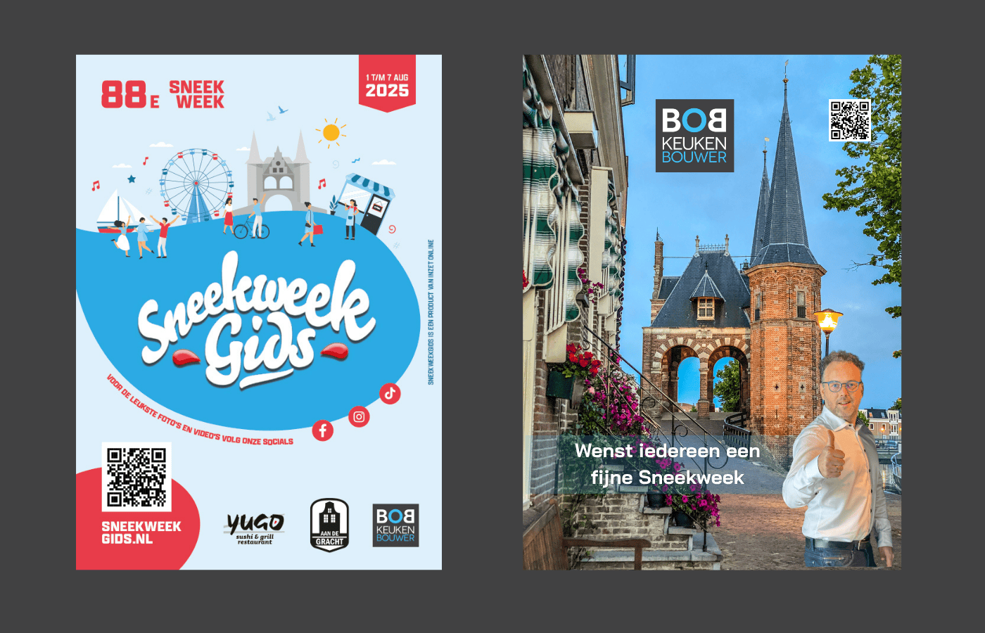 Bob Keukenbouwer aanwezig tijdens de Sneekweek!