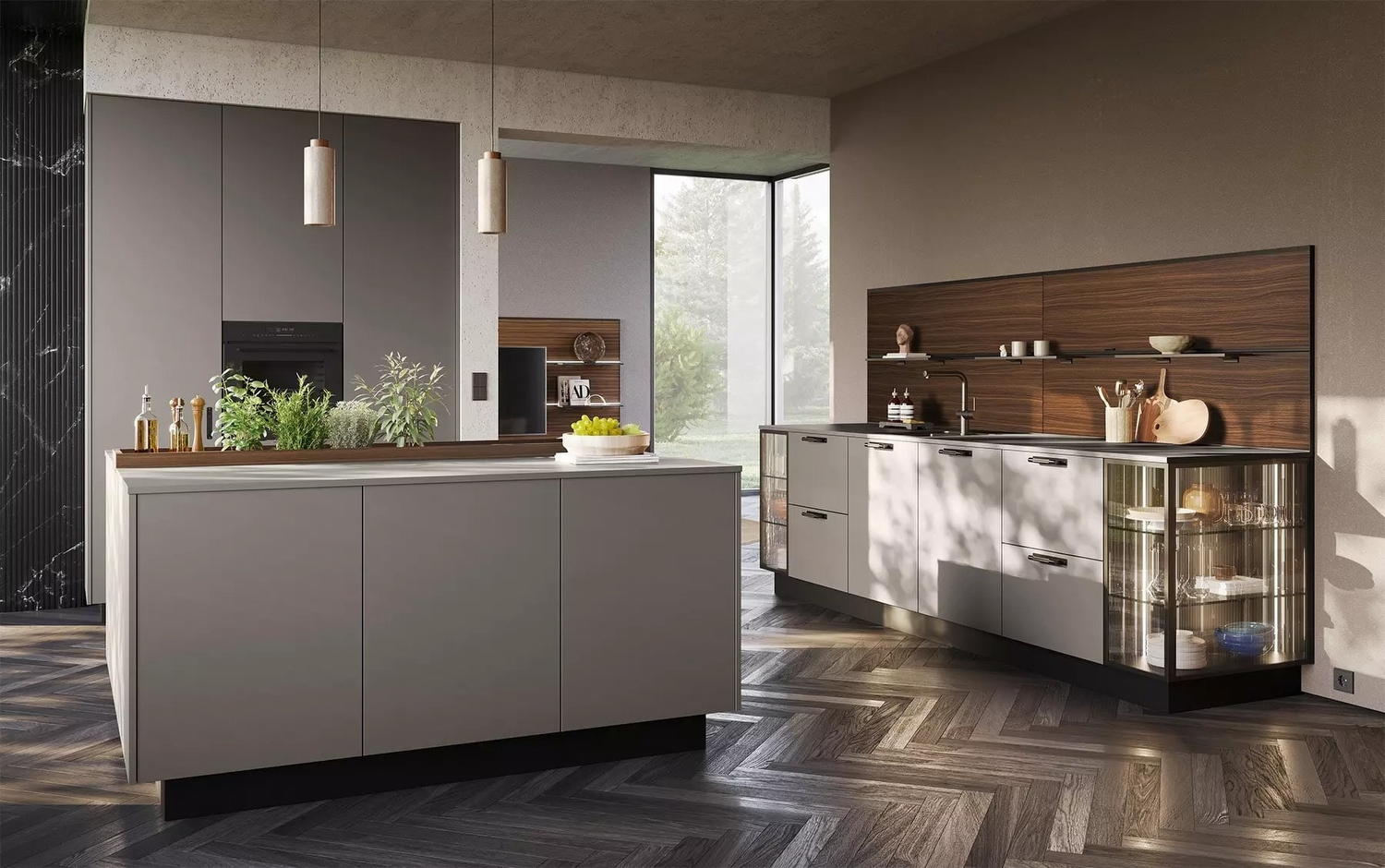 Keuken geplaatst in Akkrum - Friesland - rotpunkt_mk_07_zerox_hpl_xt_umbra_zer