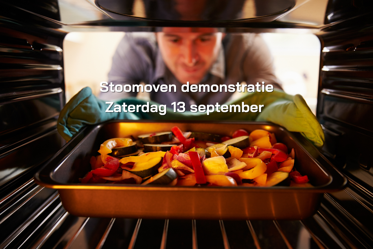 Winterse gerechten van Bob keukenbouwer - stoomoven_demonstratie